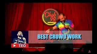 Best number one most funny Romanian comedian | Crowd work NSFW 18+ | Teo Stand Up Comedy