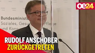 Gesundheitsminister Rudolf Anschober gibt Rücktritt bekannt