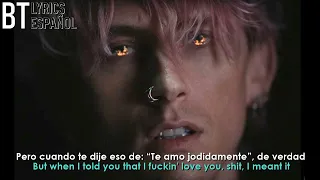 Machine Gun Kelly - more than life ft. glaive // Lyrics + Español // Video Official