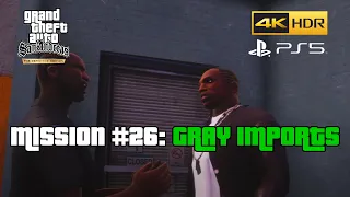 GTA: San Andreas – The Definitive Edition / Remastered - 'Gray Imports' - 4K60FPS on PS5