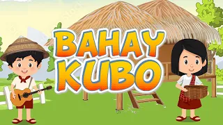 BAHAY KUBO Animation with Lyrics  (2023) | Nipa Hut Tagalog Nursery Rhyme | Tinimation