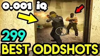 BLIND TEAMMATE *0.001 IQ* - CS:GO BEST ODDSHOTS #299