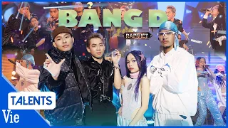 Liu Grace chiến thắng bảng D và Minh Lai, HURRYKNG kéo HIEUTHUHAI lên sân khấu | Playlist Rap Việt