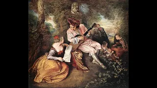 Jean - Antoine Watteau (1684-1721) French Rococo Artist ✽ J.Haydn - Serenade