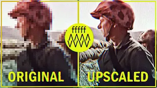 Old Film Footage Upscaling using AI