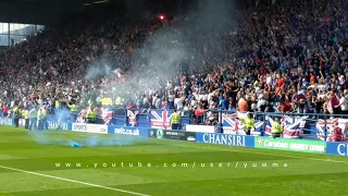 10,000 Rangers fans create an INCREDIBLE atmosphere at Hillsborough