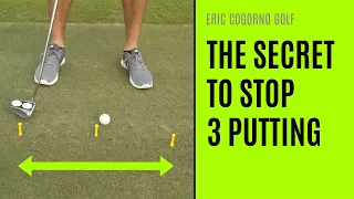 GOLF: The Secret To Stop Three Putting