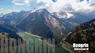 Barrage du lac de l'Hongrin / Hongrin's lake dam / Switzerland 4K / DJI Mavic Pro