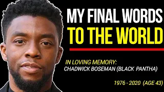 HIS MESSAGE THAT LEFT THE WORLD IN TEARS || TRIBUTE TO DR CHADWICK BOSEMAN (1976 - 2020)