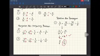 BAB 2 Bilangan Bentuk Pecahan | Matematika Dasar | Alternatifa