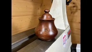 Sugar Bowl Wally I. || Woodturning