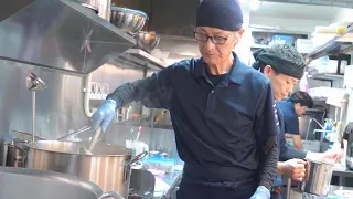 If you come to Japan, you must try his soy sauce ramen！ ラーメン 中華そば japanese food