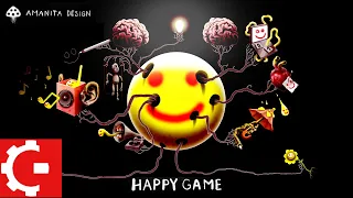 Happy Game - Full Walkthrough (Epilepsy warning) by Amanita Design