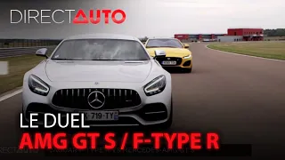 Zone Rouge : Jaguar F-Type R vs Mercedes AMG GT S