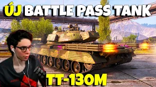 ÚJ Battle Pass tank: TT-130M // Első benyomások