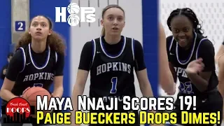 Hopkins Puts On A Show In Season Opener! Paige Bueckers Drops Dimes!