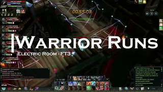 Cabal Online | Warrior runs on the electric room in Forgotten Temple B3F