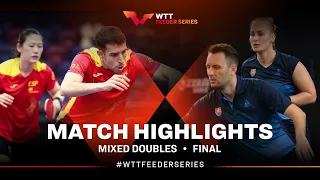 M. Xiao/A. Robles vs B. Balazova/L. Pistej | XD Final | WTT Feeder Fort Lauderdale 2022