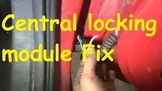 Opel/Vauxhall Central locking module Door problems / Central Locking Not Working