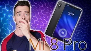 💢Unboxing l Mi8 PRO 8GB 128GB, DIGITAL NA TELA & TRASEIRA TRANSPARENTE !