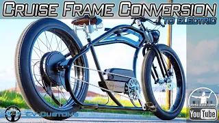 Chopper Bicycle Conversion to Electric (48V 1000W Hub Motor)