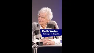 Ruth Weiss. Zeitzeugin im Gespräch