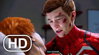 Aunt May Asks Spider-Man To Remove His Mask Before She Dies Scene 4K ULTRA HD Spider-Man Remastered