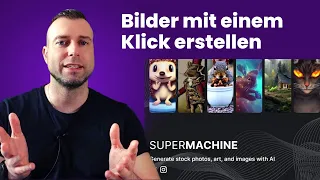 Supermachine Test 👉🏻 KI-Bildgenerator mit einigen Extras!