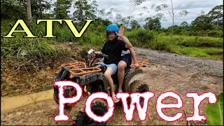 Buka Mata Terus Main ATV Di Kebun