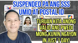 Kung wala kang POSTAL ID at SSS UMID ito ang kunin mo para may Valid ID ka!