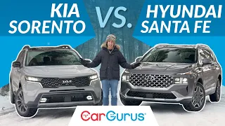 Which Korean crossover is best for you? |  2022 Kia Sorento Vs 2022 Hyundai Santa Fe