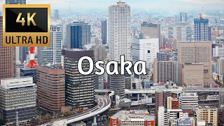 🇯🇵 OSAKA, JAPAN [4K] Drone Tour - Best Drone Compilation - Trips On Couch