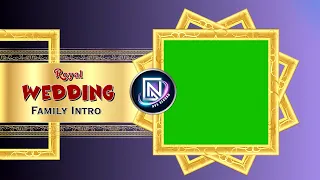 Wedding Family Title Introduction | Green Screen | For Edius Editors | NVS Record