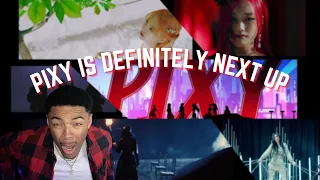 Pixy- ‘ADDICTED’, ‘BEWITCHED’, ‘LET ME KNOW’, ‘WINGS’, ‘MOONLIGHT’, 'THE MOON' MV| REACTION