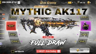 BUYING FULL GRIM ENDING MYTHIC AK117 DRAW + CP COST | Call Of Duty: Mobile