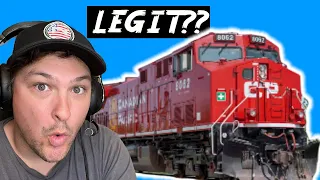 Railroad Conductor REACTS: Day In The Life Of a Conductor - Canadian Pacific