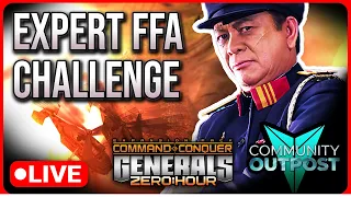 $150 Expert Community Outpost Knock-Out FFA Challenge | C&C Generals Zero Hour