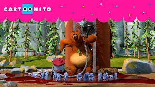 O RITMO |  GRIZZY AND THE LEMMINGS | CARTOONITO