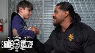 Santos Escobar shares an unforgettable moment with his son: NXT TakeOver Exclusive, April 8, 2021