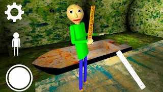 ESCAPING AS BALDI FROM “BALDI'S BASICS” IN GRANNY CHAPTER 2 BOAT ESCAPE ON EXTREME MODE!