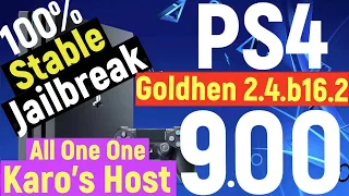 PS4 Latest Jailbreak + 100% Stable | All In One | New Webkit | Goldhen 2.4.B16.2 | Kako's Host Beta