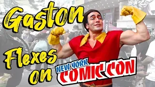 Gaston Flexes on New York Comic Con NYCC 2019 ft. Leon Chiro