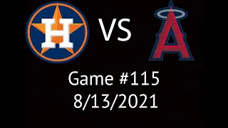 Astros VS Angels  Condensed Game Highlights 8/13/21