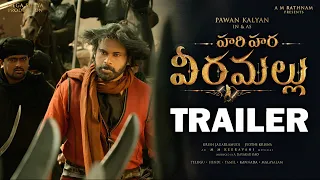 Hari Hara Veera mallu First Trailer || Pawan Kalyan | Bobby Deol Krish | Keeravani | Nidhi Agerwal