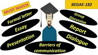 BEGAE-182/ English Communication Skills// most important questions with answers/@e-learningforever