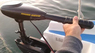 Minn Kota 30 lbs on a small sailboat, how does it perform?