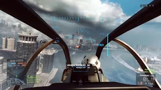 Battlefield 4 Attack Helicopter: 175-0 Pilot/Gunner Killstreak on Shanghai (Agera621)