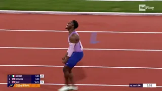 European Championship Final 100m dash Munich 2022