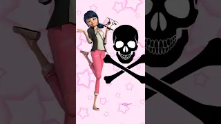 Miraculous Characters as Death mode ☠ #miraculousladybug #whatsapp #status