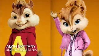 Alvin And Brittany Singing FEFE By 6IX9INE And Nicki Minaj